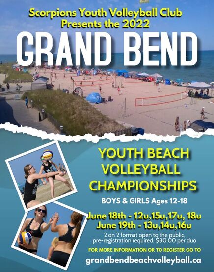 grand bend beach volleyball